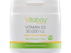 Vitabay Vitamina D3 30.000 UI - pulbere vegana din licheni - 365 de portii